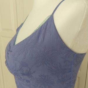 Vintage Marks and Spencer periwinkle dress